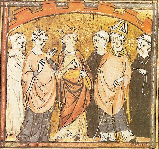 La réaction du Roi de France face à la menace de l’empereur Rois et reine