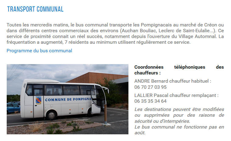 Transport communal